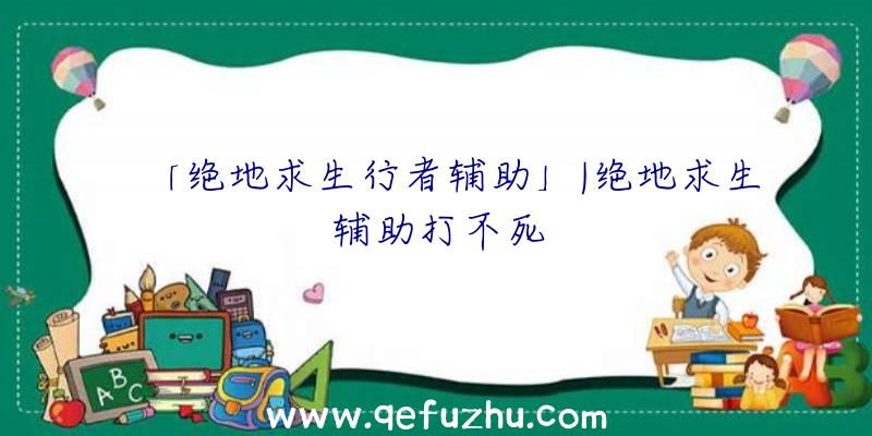 「绝地求生行者辅助」|绝地求生辅助打不死